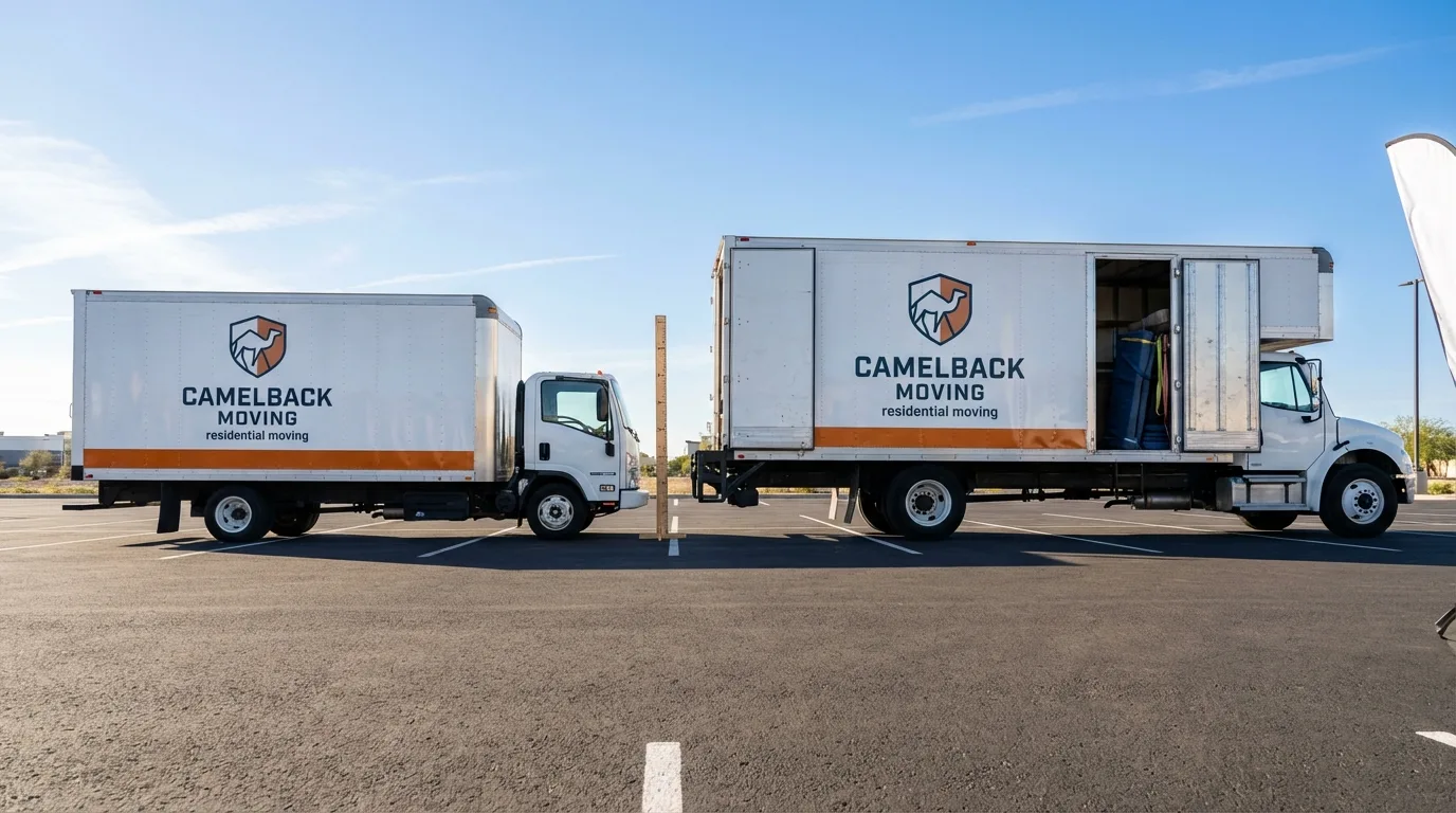 Moving truck size capacity guide in North Myrtle Beach